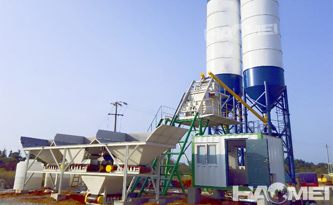 concrete batching station