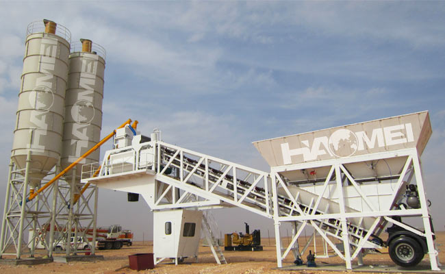 mobile mini concrete batching plant company