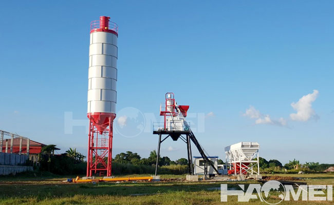 hzs50 concrete batching plant philippines