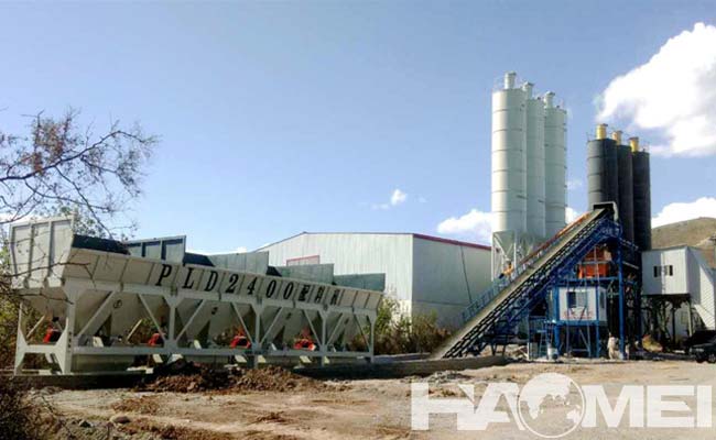 stationary concrete batching plant manufacturer