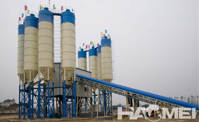 stationary concrete batching plant for sale
