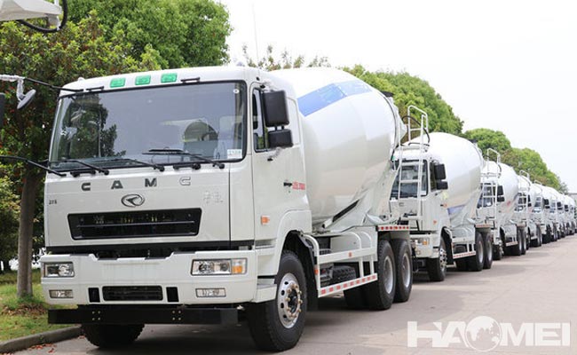 concrete truck mixer factory
