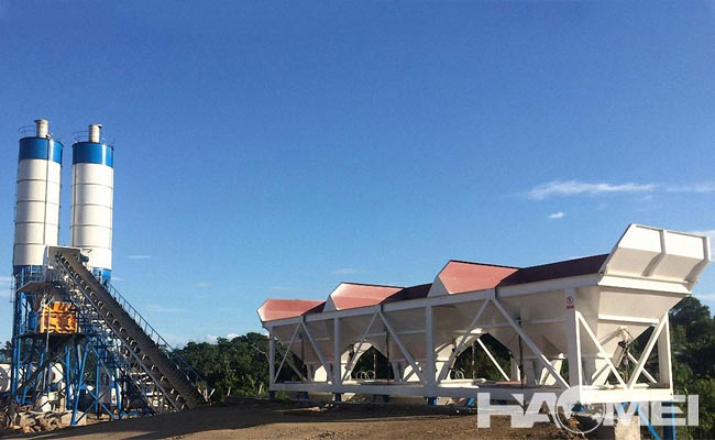stationary concrete batching plants