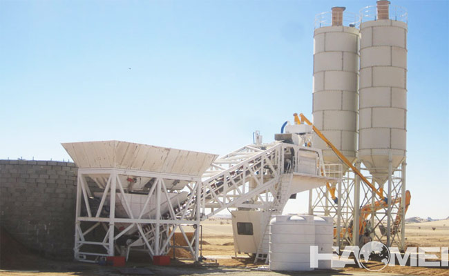 china mobile concrete batching plant factory