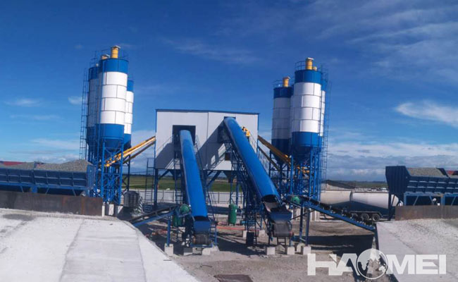 concrete batching plants factory