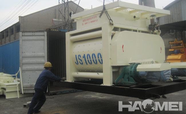 concrete mixer made in china