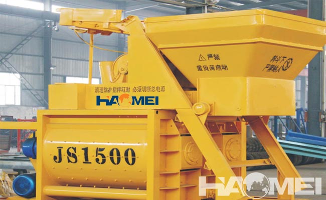 js1500 concrete mixer