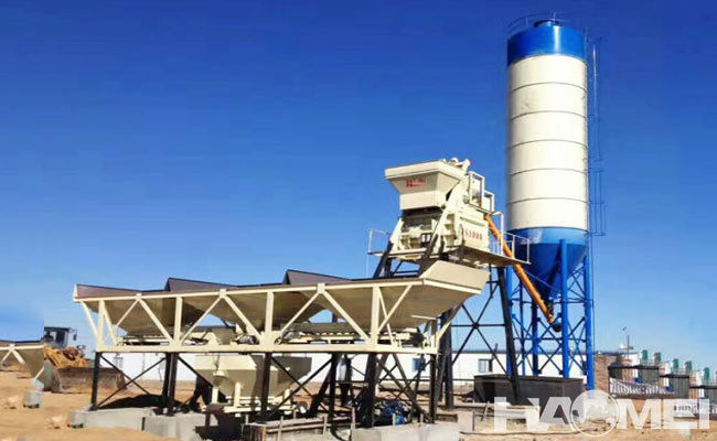 mini concrete batching plant price