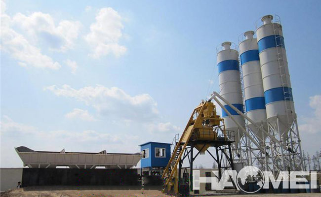 stationary concrete plant