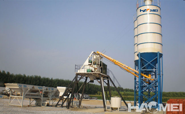concrete batching plant price