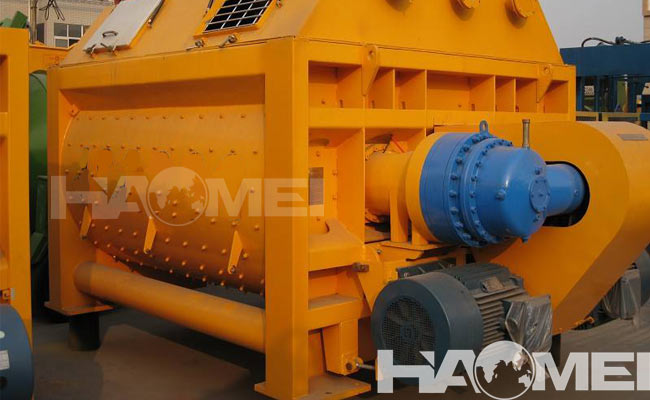 sicoma twin shaft concrete mixer