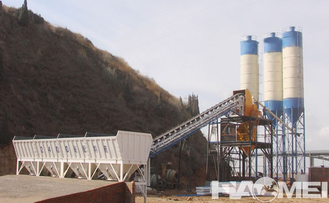 ready mix concrete batching plant for sale