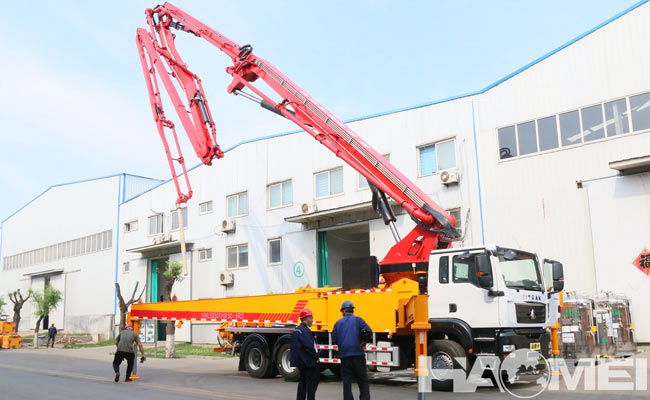 portable concrete pump