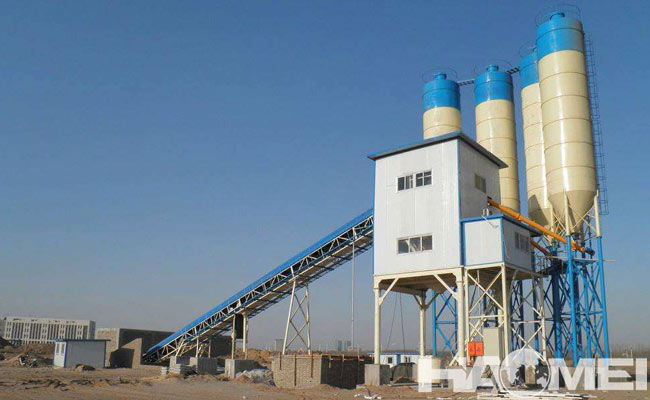 ready mix concrete batching plant cost