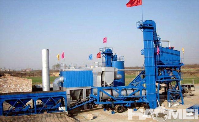 asphalt mixing plant mobile