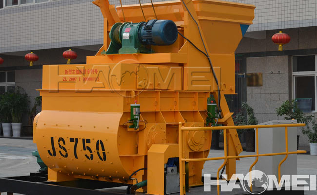 price of concrete mixer machine