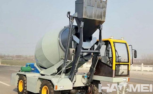 self loading concrete truck mixer price