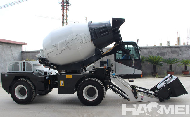 suppliers of self loading concrete mixer