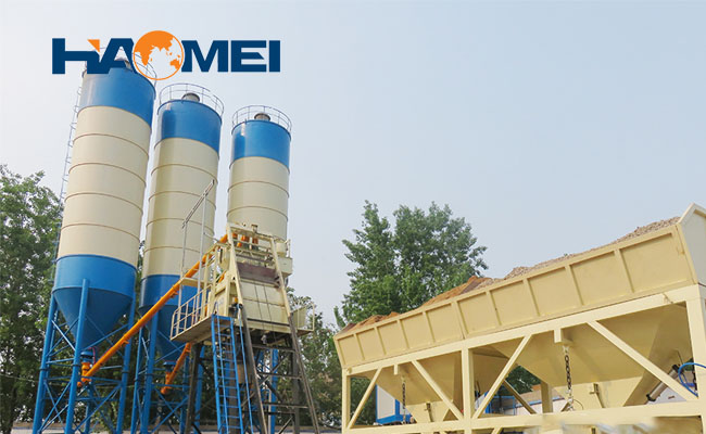 concrete mixing equipment