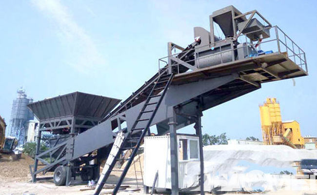 small portable concrete batching plants for sale