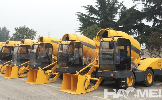 self loading concrete truck mixer manufacturers