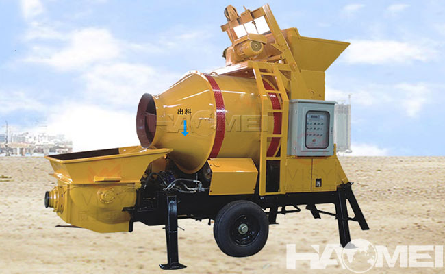 harga concrete mixer pump