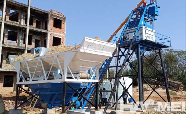 batching plant mixer