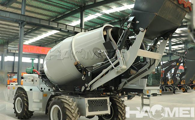 self loader concrete mixer for sale