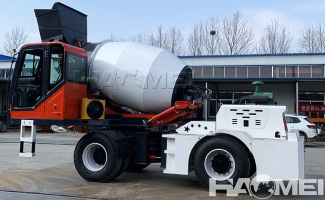 self loading mixer beton mini