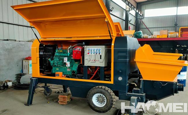 concrete trailer pump for sale