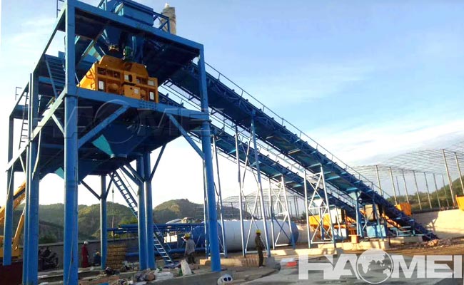 engineering concrete batching plant