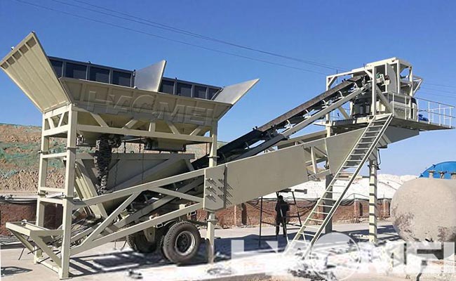 movable concrete plant