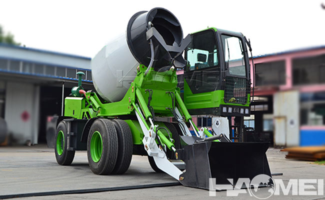 self loading concrete mixer on sale