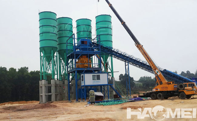 concrete mixing batching plant