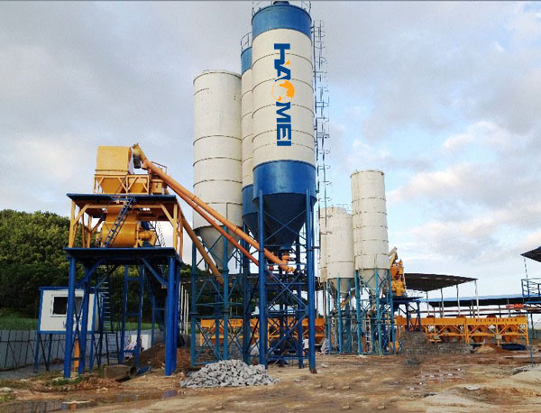 how to choose site for installing concrete batching plant