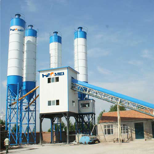 HZS90 concrete batching plant Use Raiders