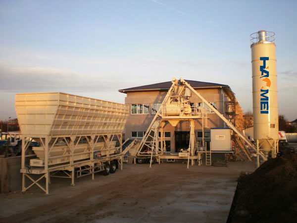 Concrete mixing plant check and maintenance projects weekly