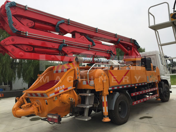 solve the problem of concrete pump