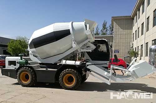 self concrete mixer