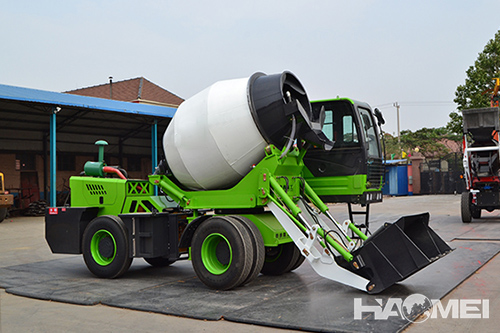 self loading cement truck mixer