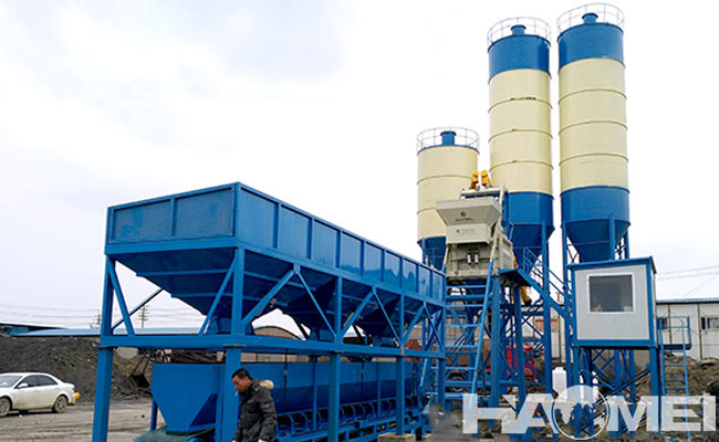 concrete batching plant 1.5 m3 capacity