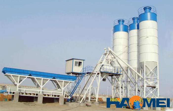 automated concrete batching plant