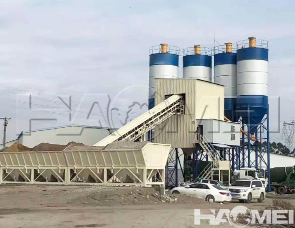 rmc mix batching plant