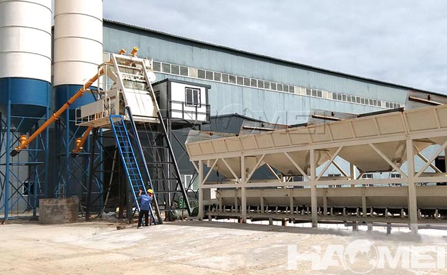 automatic concrete batching plant price