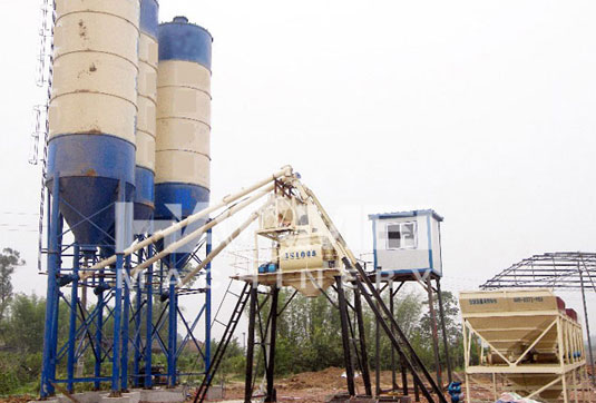 YHZS50/60 concrete batch plant for sale