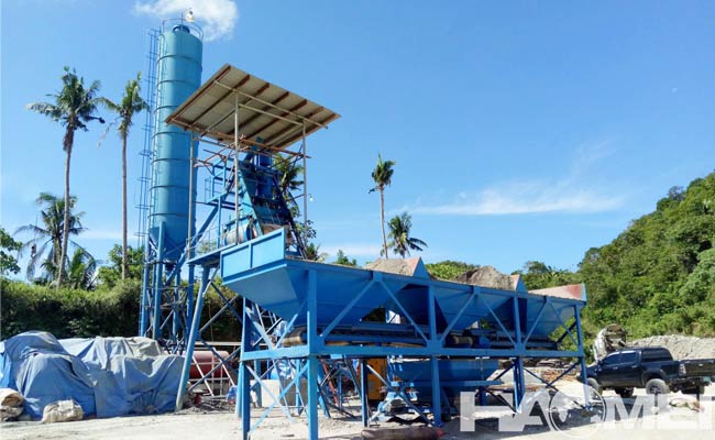 small concrete mixing plant for sale