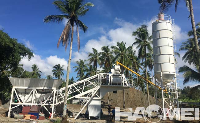moveble concrete batch plant
