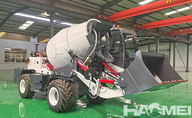 cheap self loading concrete mixer