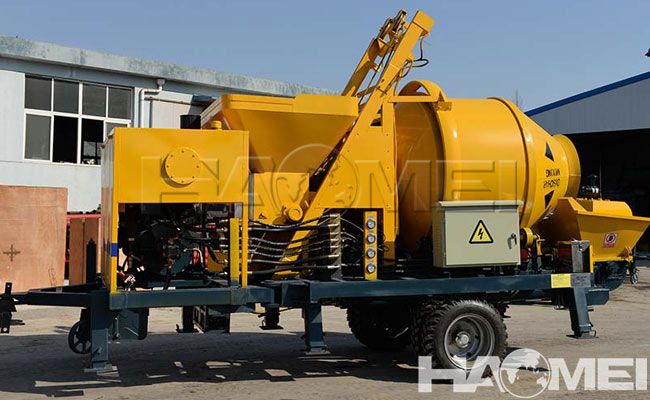 concrete mixer pump factory